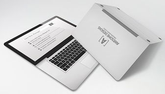 漂亮的折疊名片設計欣賞